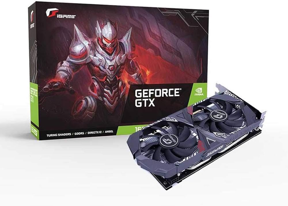 Colorful iGame GeForce GTX 1650 Super Ultra OC 4GB GDDR6 Used GPU