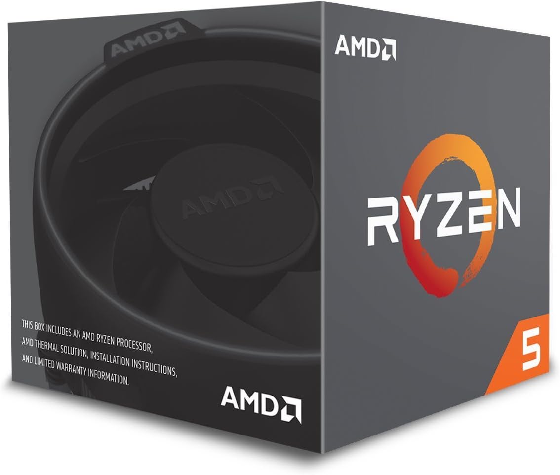 AMD Ryzen 5 2600 6 Cores 12 Threads up to 3.9GHz 16MB Used CPU