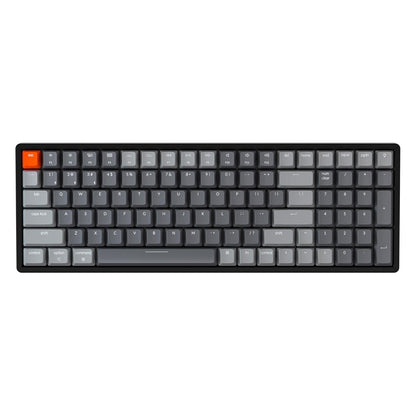 Keychron K4 Wireless Bluetooth/USB Wired Gaming Mechanical Keyboard, Compact 100 Keys 96% Layout RGB LED Backlit Used Keyboard