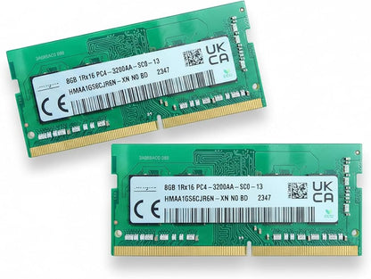 SK Hynix 32GB (16GBx2) DDR4 3200MHZ SODIMM Used Laptop RAM