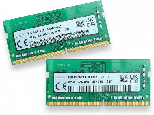 SK Hynix 32GB (16GBx2) DDR4 3200MHZ SODIMM Used Laptop RAM