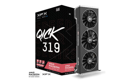 XFX SPEEDSTER QICK 319 AMD Radeon RX 6750 XT Ultra Gaming 12GB Used GPU