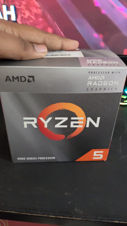 AMD RYZEN 5 4600G 6 Core, 12 threads 4.2 GHZ Used CPU
