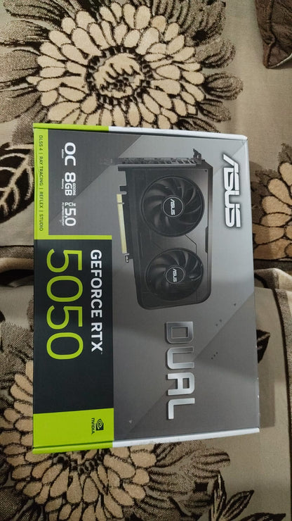 ASUS Dual GeForce RTX 5050 OC Edition 8GB Used GPU