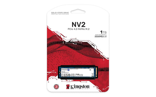 Kingston NV2 1TB M.2 2280 NVMe PCIe Internal SSD Up to 3500 MB/s Used SSD