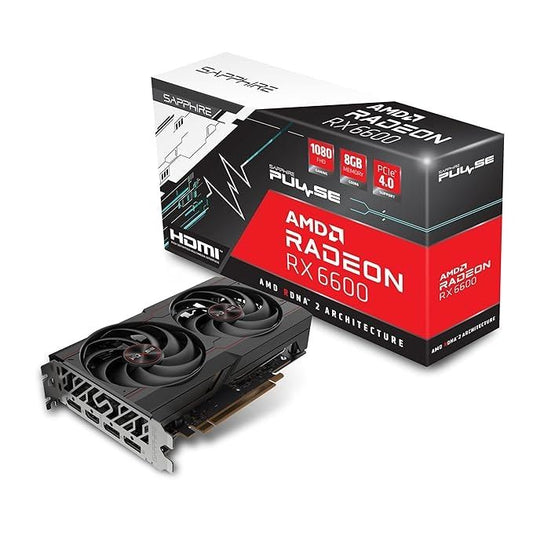 Sapphire Pulse AMD Radeon RX 6600 8GB Used GPU