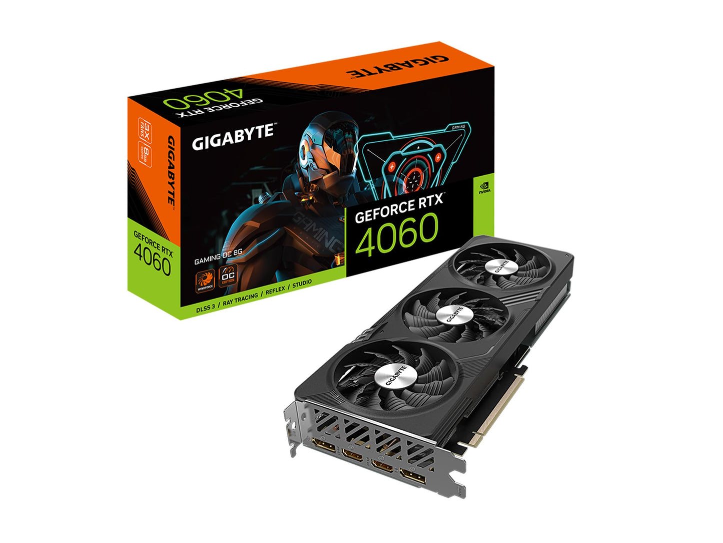 Gigabyte GeForce RTX 4060 8GB Gaming OC Used GPU