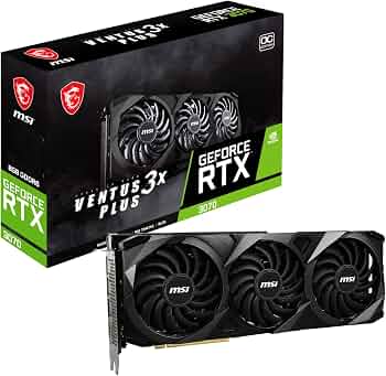 MSI GeForce RTX 3070 Ventus 3X Plus 8GB OC Used GPU
