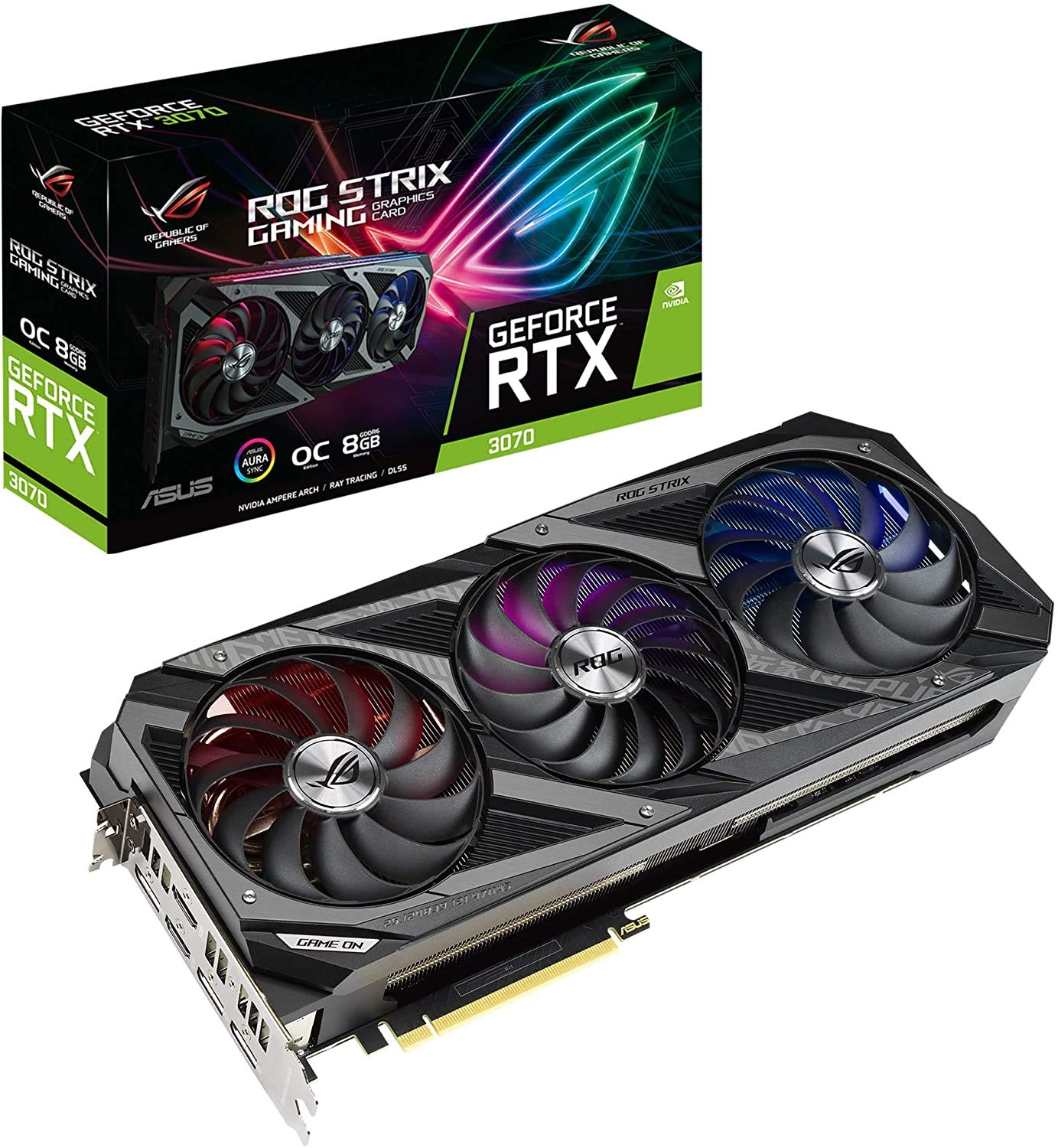 ASUS ROG STRIX RTX 3070 GAMING OC Edition 8GB Used GPU