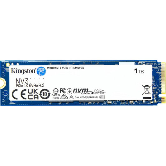 Kingston NV3 1TB GEN4 NVMe M.2 (2280) Internal SSD With Enclosure Used SSD - Computify.in