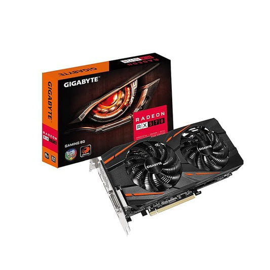 GIGABYTE RX 570 Gaming 2X Windforce Fans 8GB Used GPU