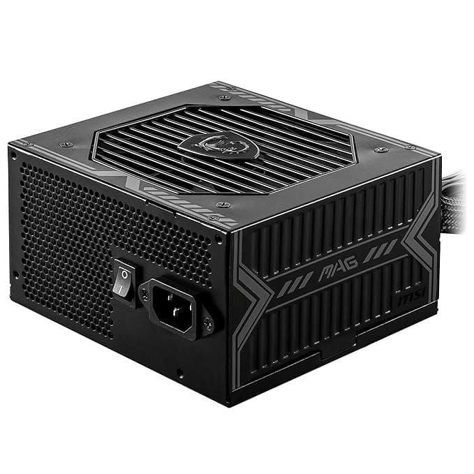 MSI MAG A750BN Power Supply Unit - 750W, 80 Plus Bronze Used PSU - Computify.in