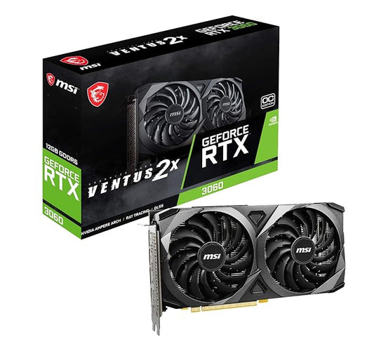 MSI GeForce RTX 3060 VENTUS 2X 12GB OC Used GPU