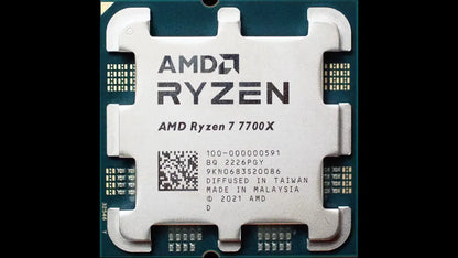 AMD Ryzen 7 7700X 8 cores 16 Threads Up to 5.4 GHz Used CPU