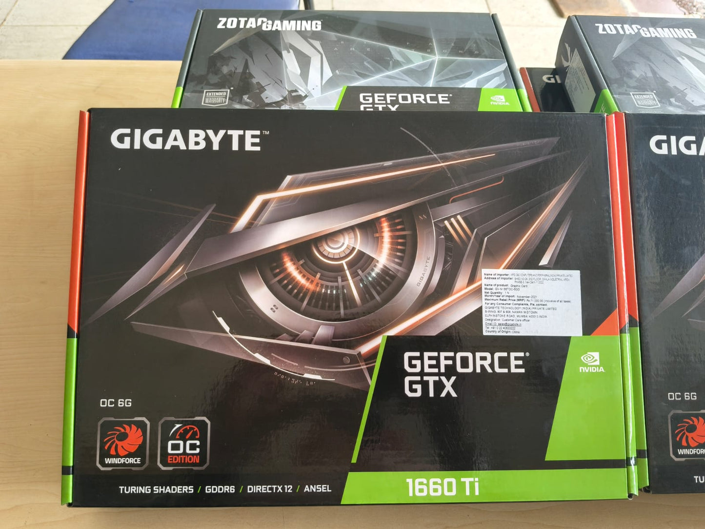 Gigabyte GTX 1660 Ti WindForce OC 6GB Used GPU