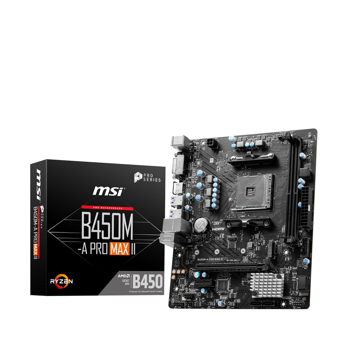 MSI B450M A Pro Max II Gaming Used Motherboard