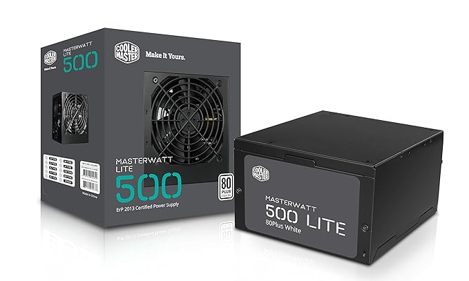 Cooler Master MasterWatt Lite 500-Watts 80+ Used PSU