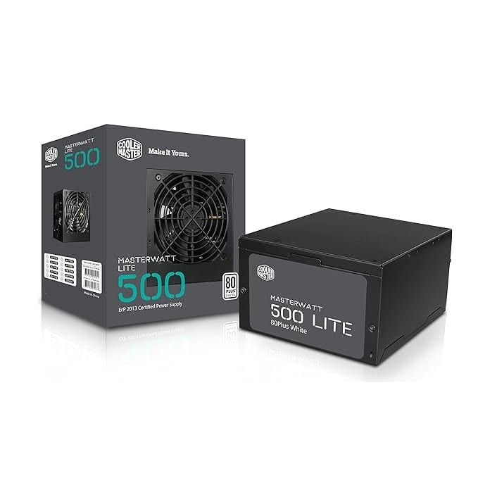 Cooler Master MasterWatt Lite 500-Watts 80+ Used PSU - Computify.in