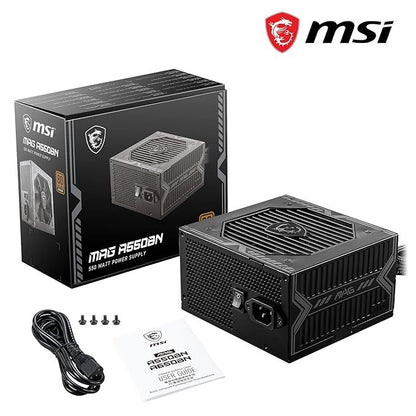 MSI MAG A550BN 550Watts 80+ Bronze Used PSU