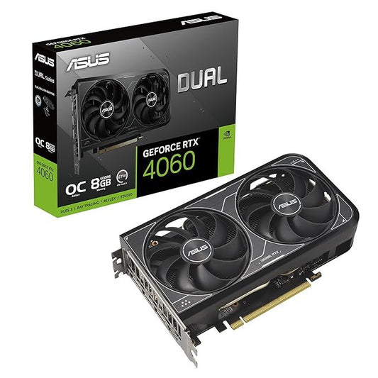 ASUS Dual GeForce RTX 4060 V2 OC Edition 8GB New, Open Box GPU