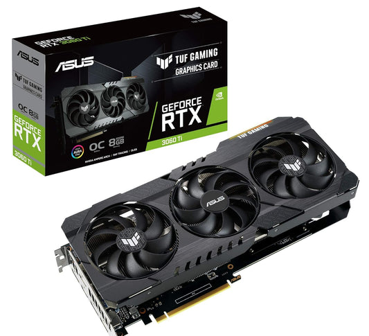 ASUS TUF Gaming NVIDIA GeForce RTX 3060 Ti 8GB Used GPU