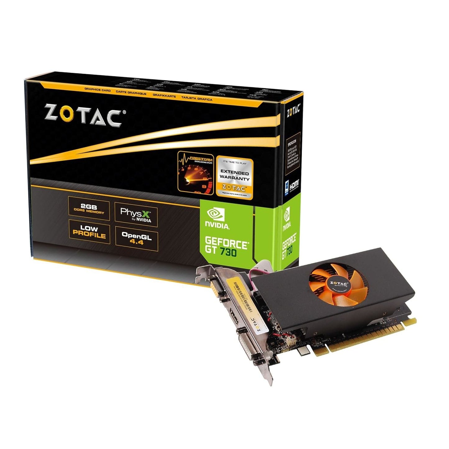 Zotac GeForce GT 730 2GB LP Used GPU