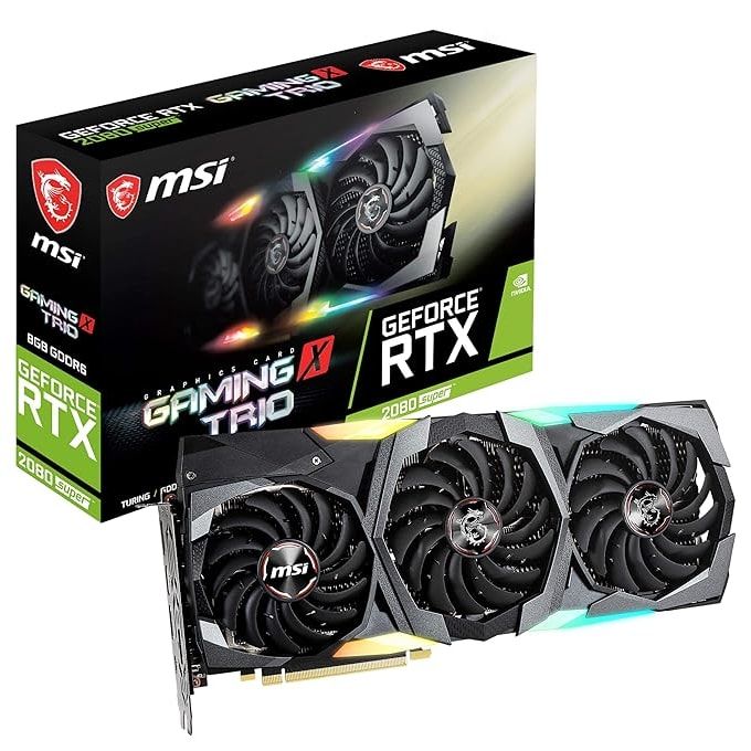 MSI GeForce RTX 2080 Super Gaming X Trio 8GB Used GPU