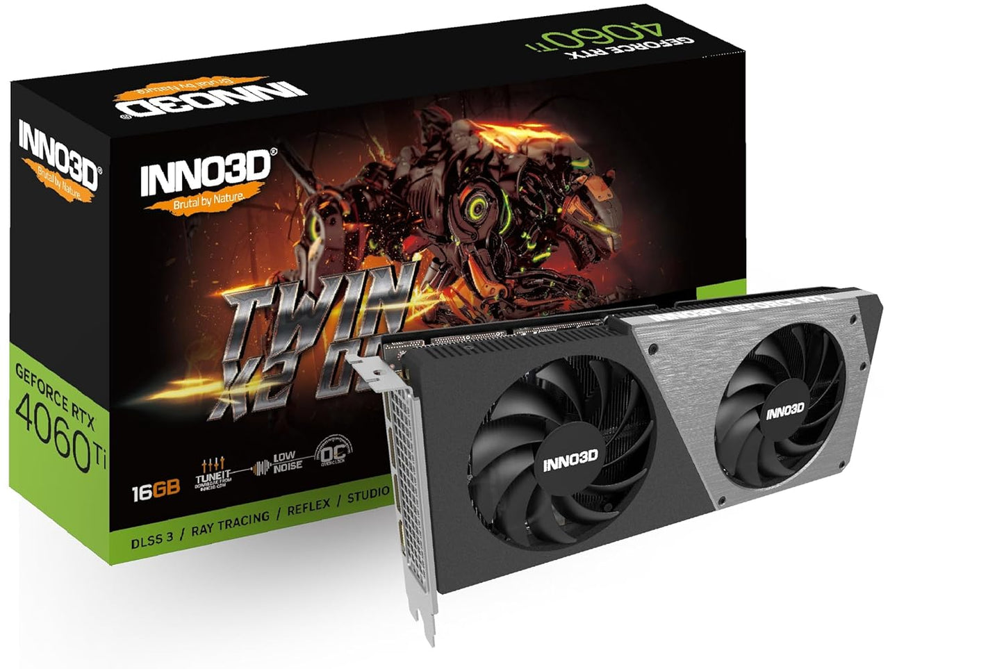 Inno3D GeForce RTX 4060 Ti 16GB TwinX2 OC Used GPU