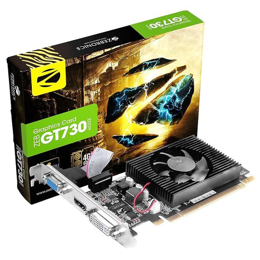 Zebronics Nvidia GEFORCE GT 730 4GB DDR3 Used GPU