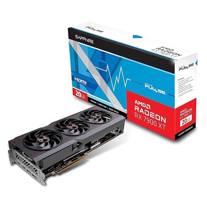 Sapphire Pulse AMD Radeon RX 7900 XT Gaming OC 20GB Used GPU