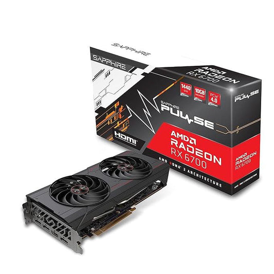 Sapphire Pulse AMD Radeon RX 6700 GAMING OC 10GB Used GPU