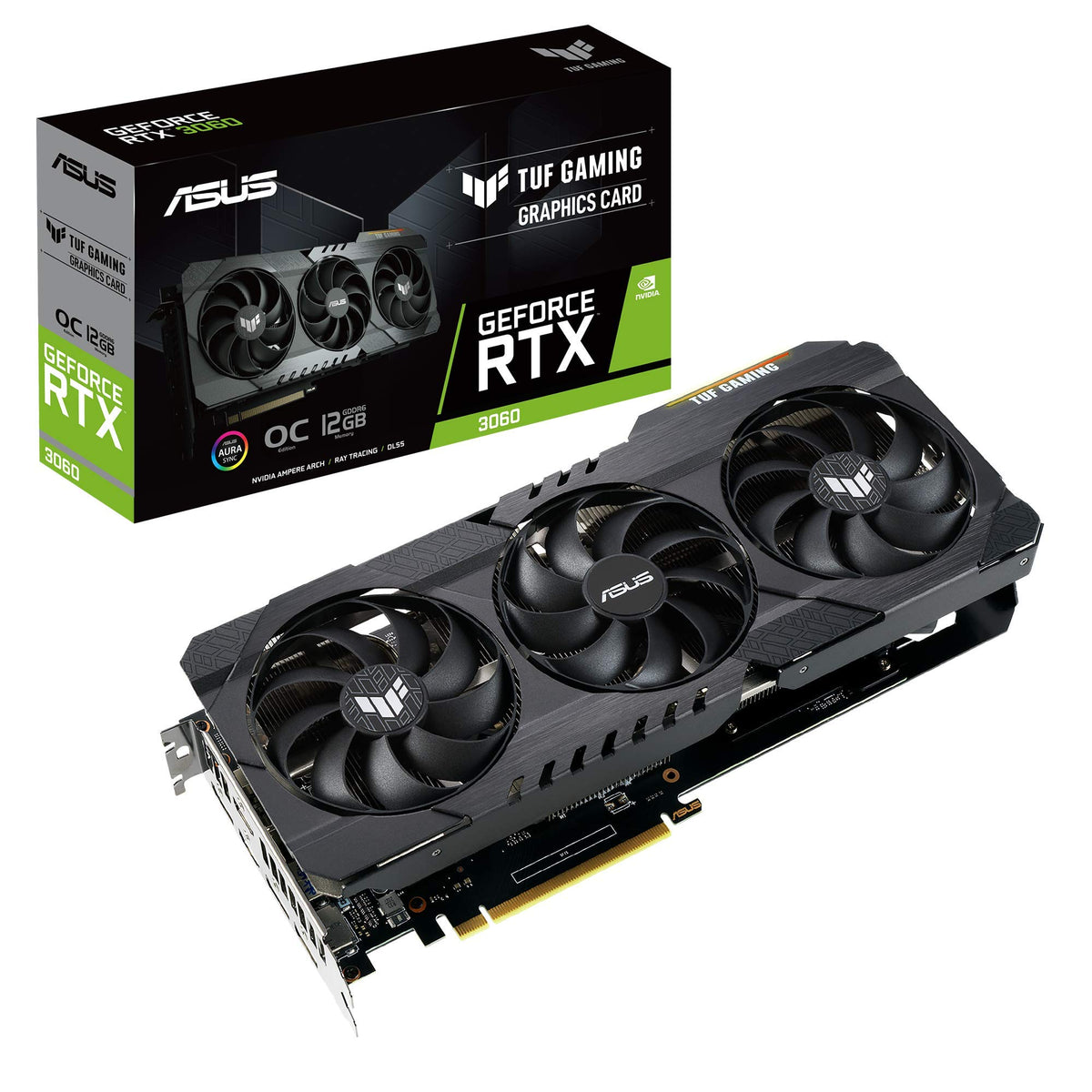 ASUS TUF Gaming NVIDIA GeForce RTX 3060 12GB Used GPU