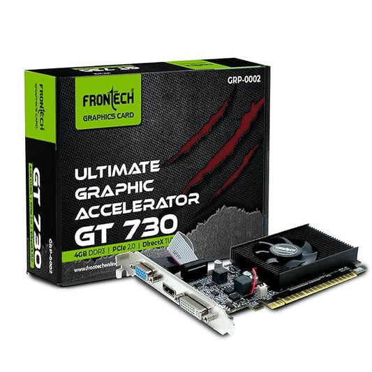 Frontech Nvidia GEFORCE GT 730 4GB DDR3 New, Open box GPU