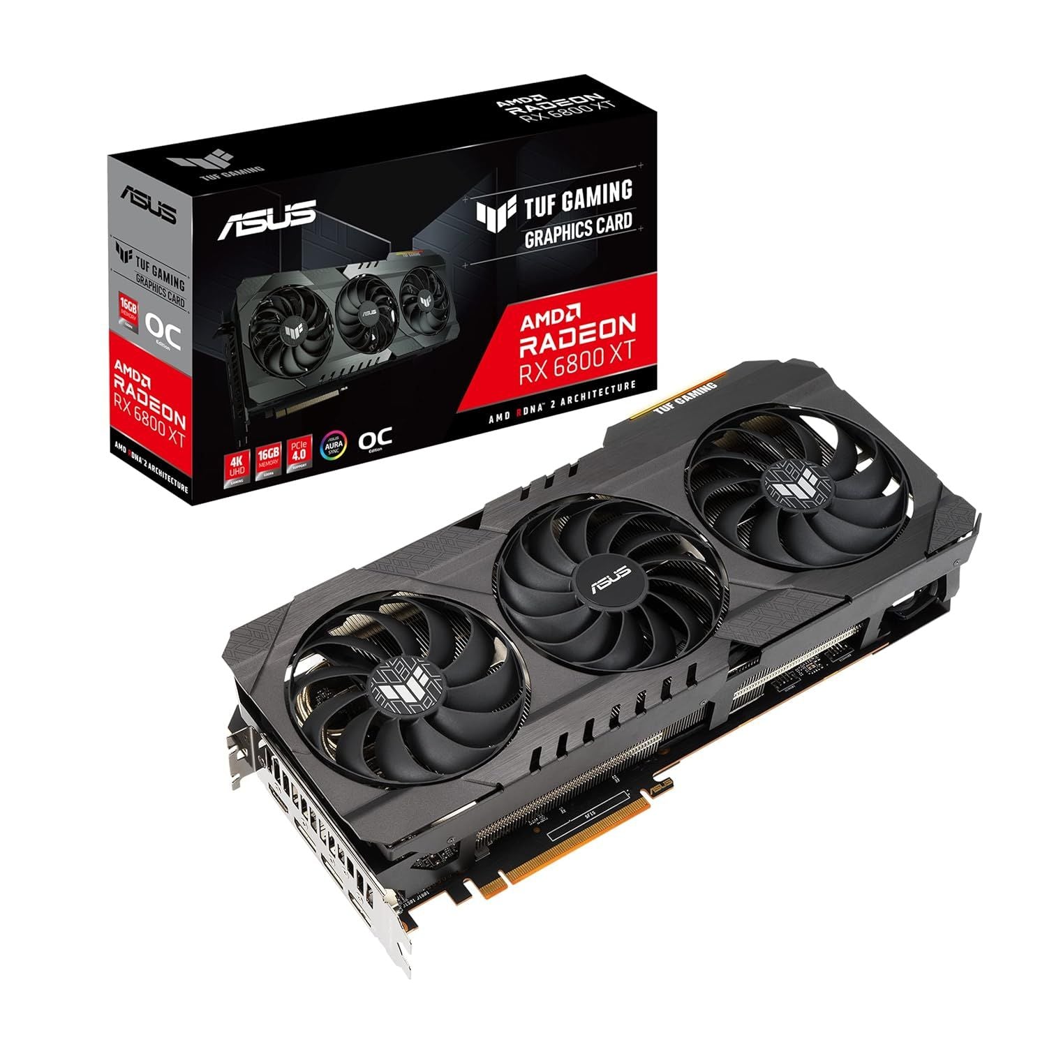 ASUS TUF Gaming AMD Radeon RX 6800 XT OC Edition 16GB Used GPU - Computify.in