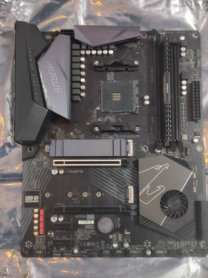 AMD Ryzen 7 3700X 8 Core 16 Threads + Gigabyte X570 Aorus Elite (Processor+Motherboard) Used Combo