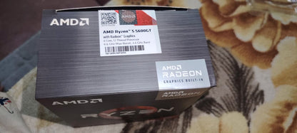 AMD Ryzen 5 5600GT 4.6 GHz AM4 Socket 6 Cores 12 Threads Used CPU