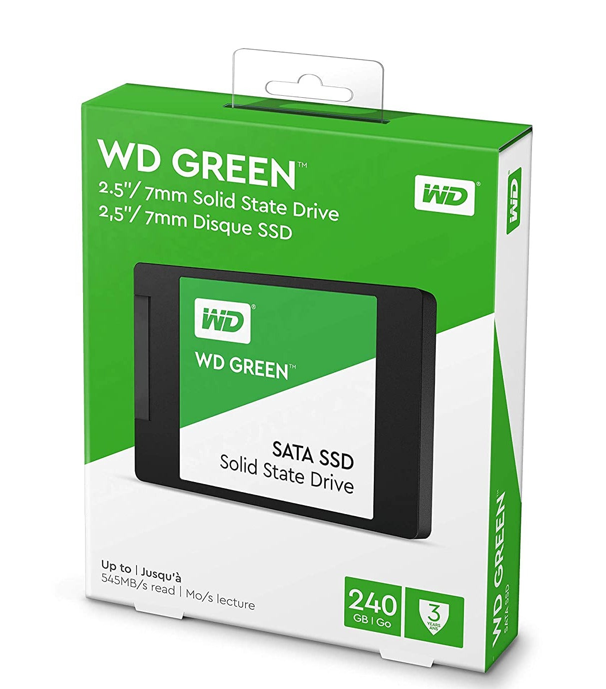 Western Digital WD Green SATA III 2.5" 240GB Internal SSD  Used SSD