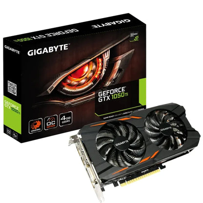 Gigabyte GeForce GTX 1050 Ti Windforce OC 4GB Used GPU