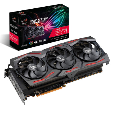 ASUS ROG Strix AMD Radeon RX 5700XT Overclocked 8GB Used GPU