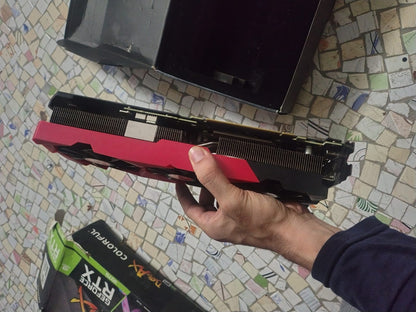 COLORFUL RTX 3070 NB Battle AX Triple Fan 8GB Used GPU