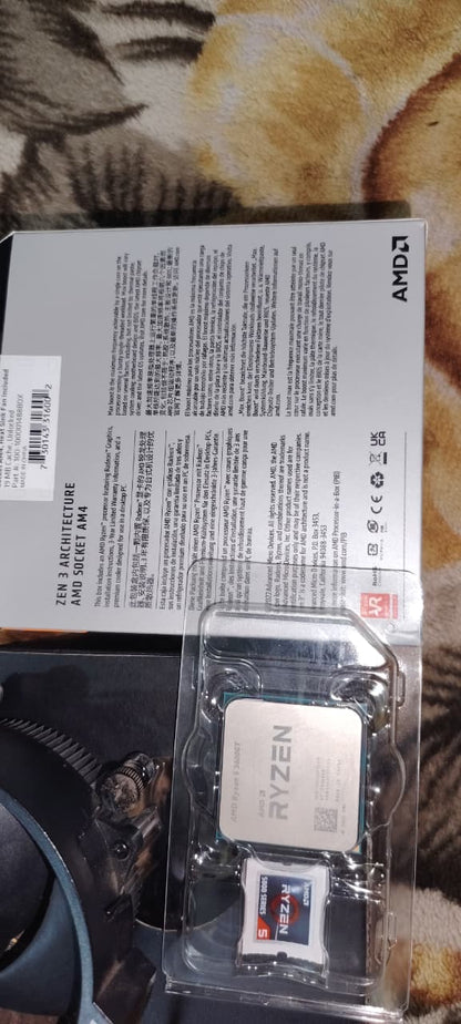 AMD Ryzen 5 5600GT 4.6 GHz AM4 Socket 6 Cores 12 Threads Used CPU