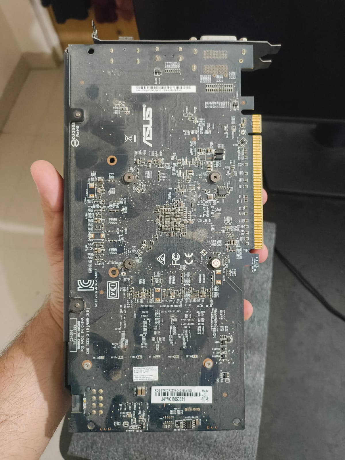 ASUS ROG Strix RX570 OC Edition 4GB Used GPU
