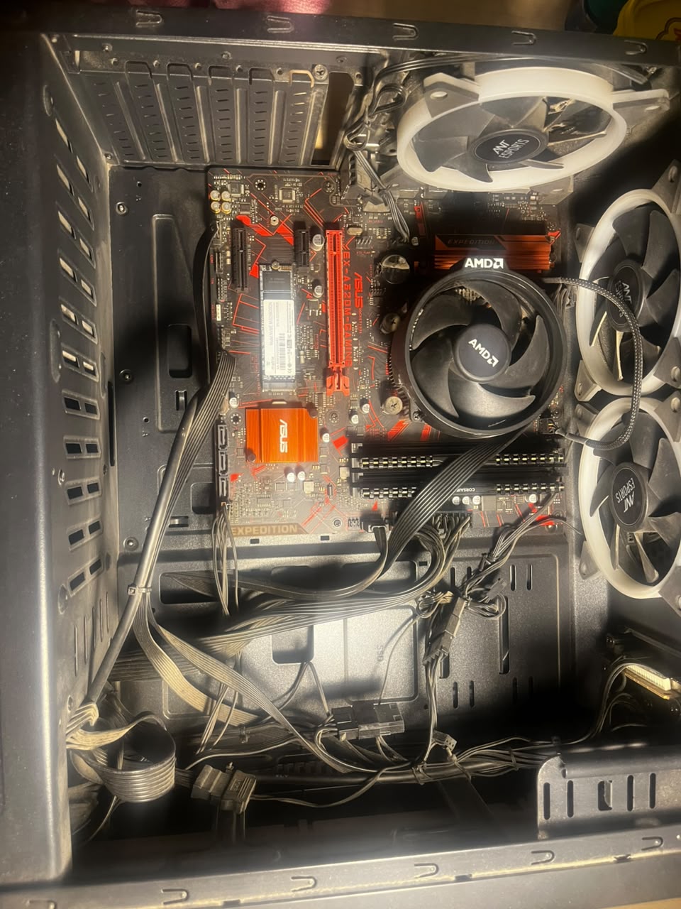 AMD Ryzen 5 3600 + ASUS EX-A320M-GAMING (Processor+Motherboard) COMBO Used