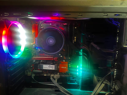 AMD Ryzen 5 3600 + ASUS EX-A320M-GAMING (Processor+Motherboard) COMBO Used