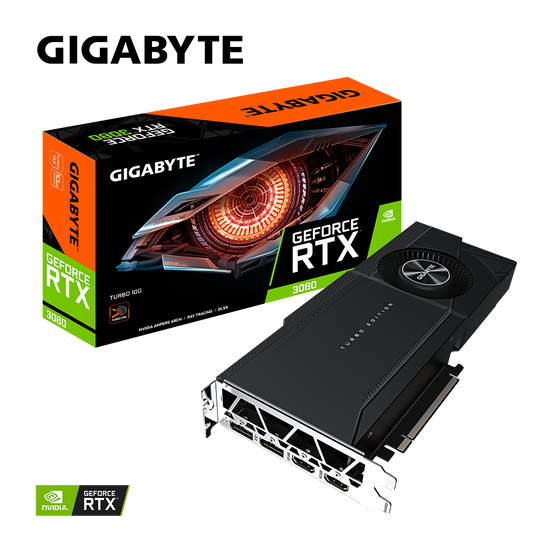 Gigabyte GeForce RTX 3080 TURBO 10GB Used GPU