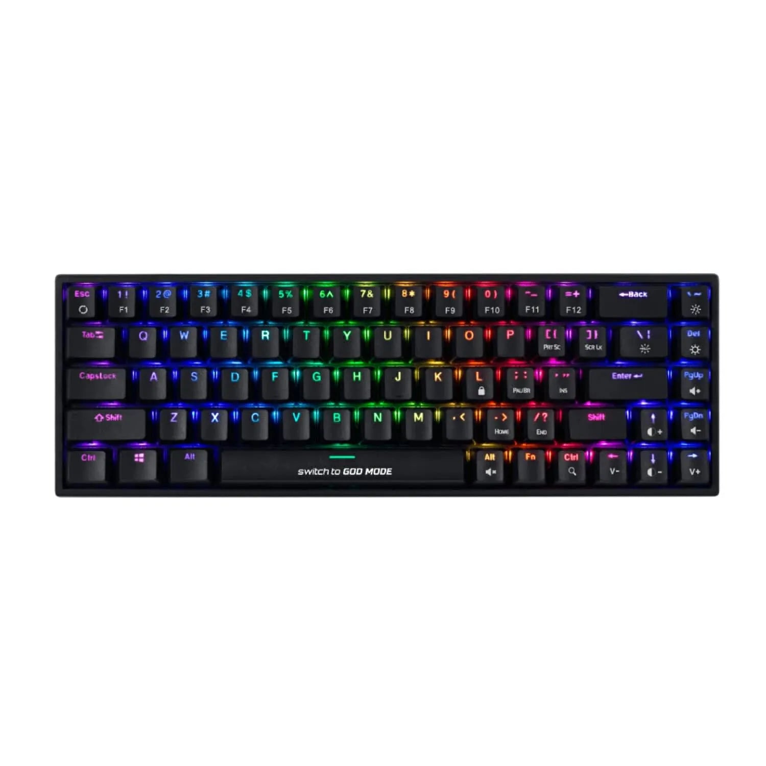 Cosmic Byte Artemis 68 Key Per Key RGB Mechanical Gaming Keyboard with Swappable Switches Used Keyboard - Computify.in