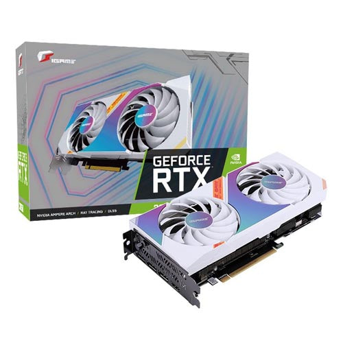 Colorful iGame GeForce RTX 3050 Ultra W DUO OC V2 8GB Used GPU (Under Warranty)
