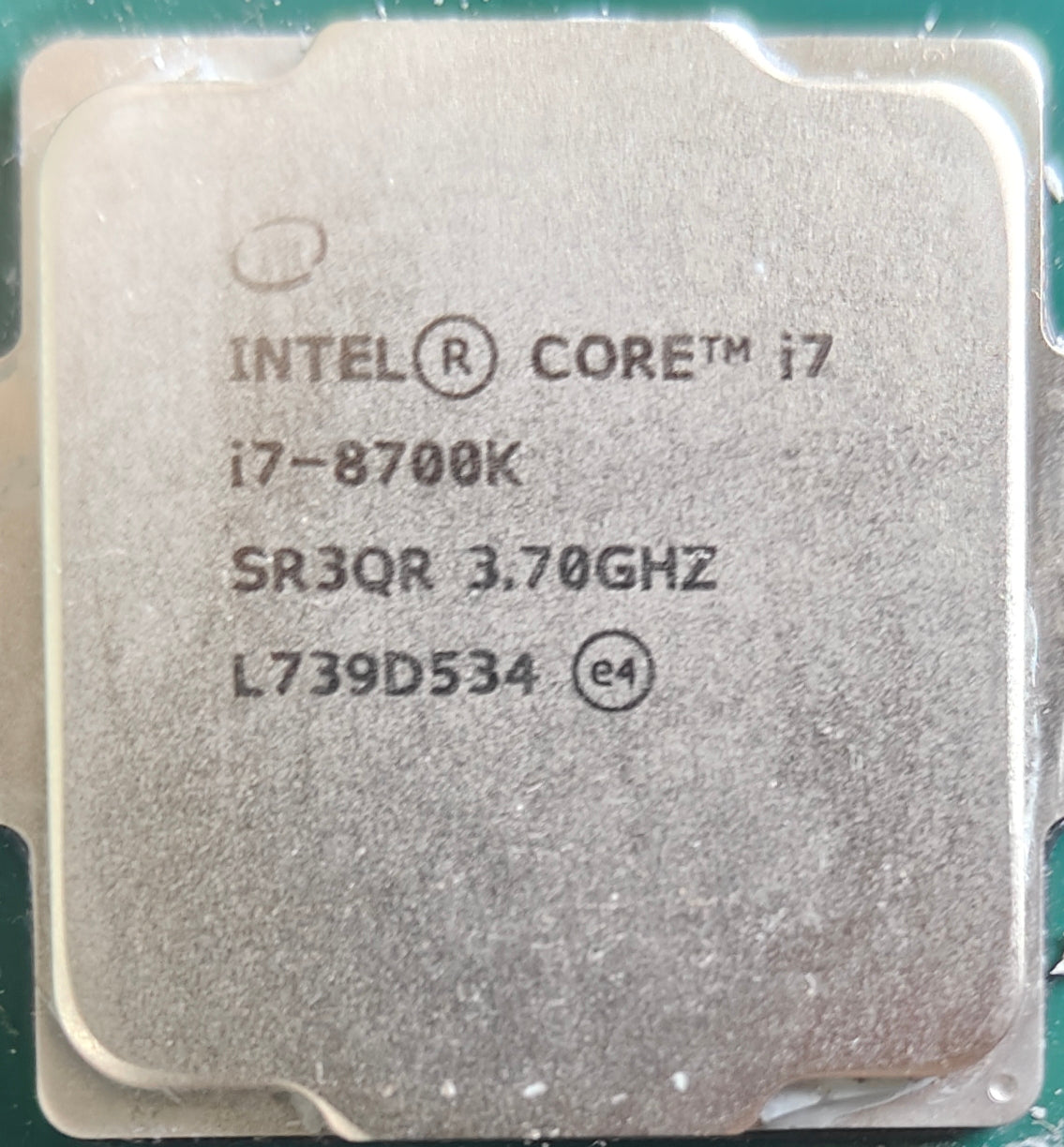 Intel Core i7-8700k + GIGABYTE Z370 AORUS GAMING WIFI (Processor+Motherboard) Used COMBO