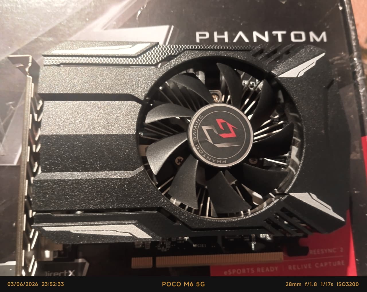 ASRock RX 550 Phantom Gaming 4GB GDDR5 Used GPU