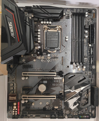 Intel Core i7-8700k + GIGABYTE Z370 AORUS GAMING WIFI (Processor+Motherboard) Used COMBO